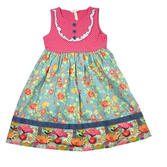 Matilda Jane Green Garden Dress - Picture 1 of 5